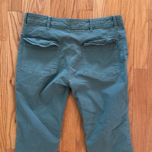 Nili Lotan sz 4 Teal Chinos with pockets zip fly great pre owned condition - Picture 5 of 6